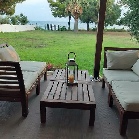 Seafront Villa Joan เนอา สกีโอนี ภายนอก รูปภาพ
